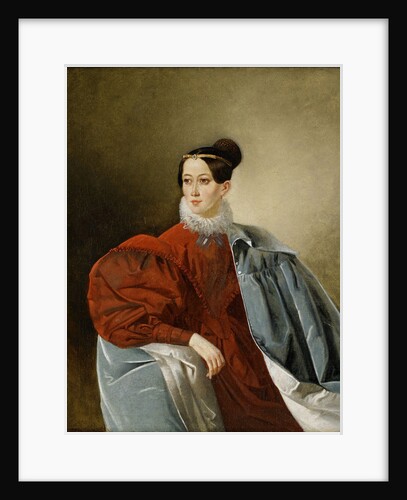 Portrait of Countess Yelizaveta Ivanovna Kropotkina, née Dorokhova by Anonymous