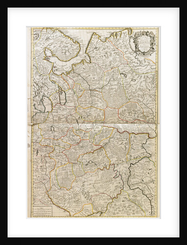 Map of Muscovy by Charles Price