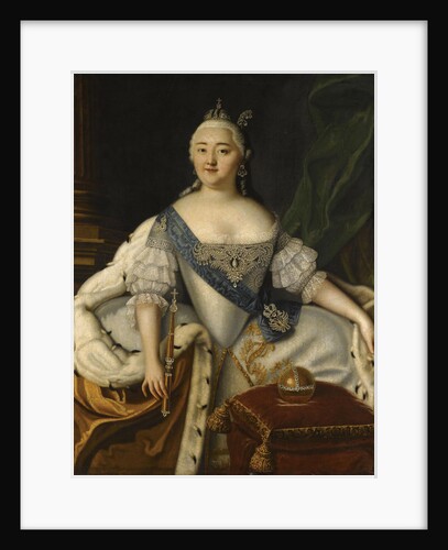Portrait of Empress Elisabeth by Louis Caravaque