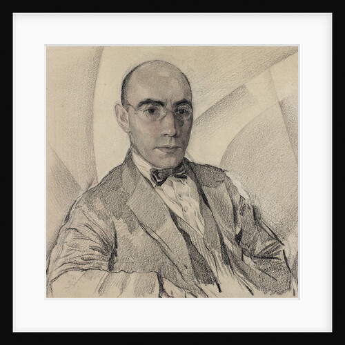 Portrait of the artist and the photographer Miron Sherling by Sergei Vasilievich Chekhonin