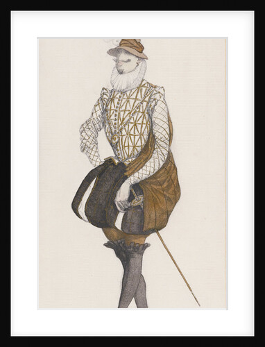 Costume design for the ballet Sleeping Beauty by P. Tchaikovsky by Léon Bakst