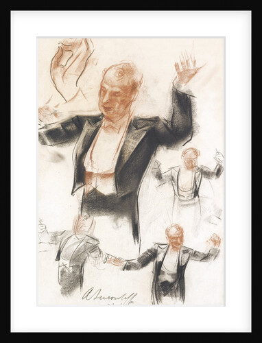 Serge Koussevitzky conducting by Alexander Yevgenyevich Yakovlev