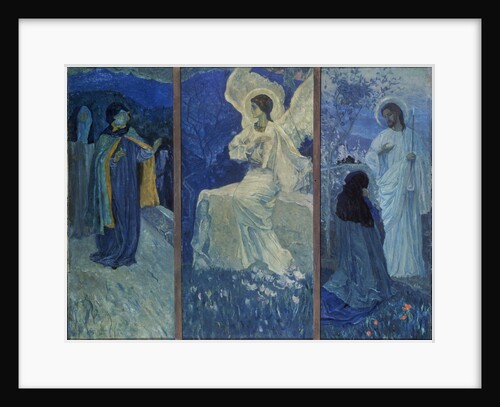 The Resurrection (Triptych) by Mikhail Vasilyevich Nesterov