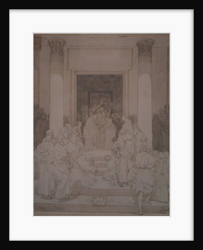 The Betrothal of Joseph and Mary by Mikhail Alexandrovich Vrubel