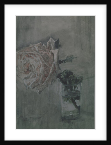 A Rose by Mikhail Alexandrovich Vrubel