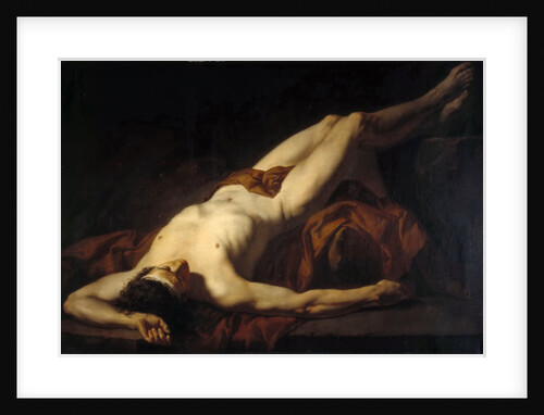 Male Nude (Hector) by Jacques Louis David