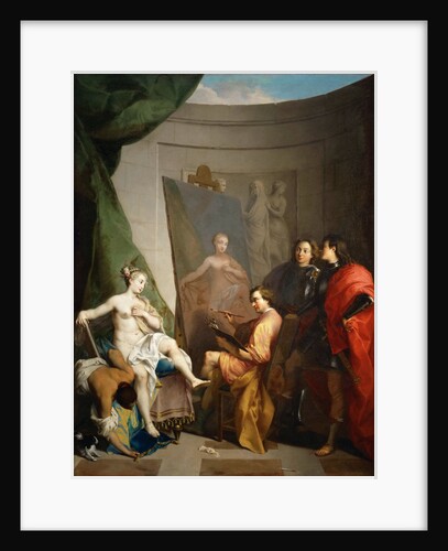 Apelles Painting Campaspe by Nicolas Vleughels