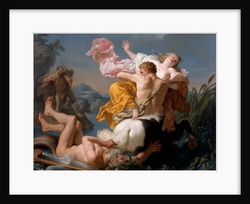 The Abduction of Deianeira by the Centaur Nessus by Louis-Jean-François Lagrenée