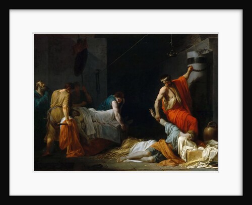 The Funeral of Miltiades by Jean-François-Pierre Peyron