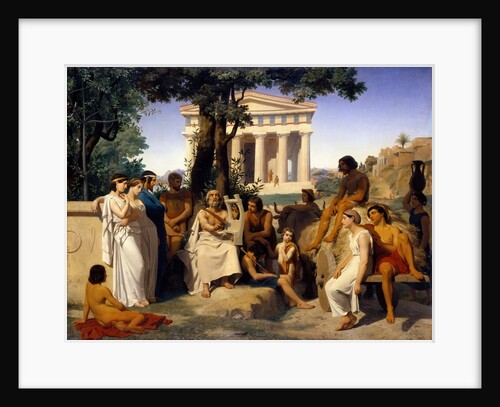 Homer by Jean-Baptiste Auguste Leloir