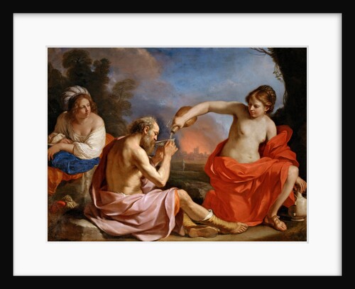 Lot and His Daughters by Guercino