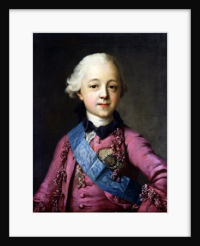 Portrait of Grand Duke Pavel Petrovich by Vigilius Erichsen