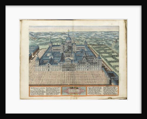 El Escorial by Abraham Ortelius