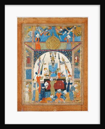Scene From a Mausoleum by Iranian master