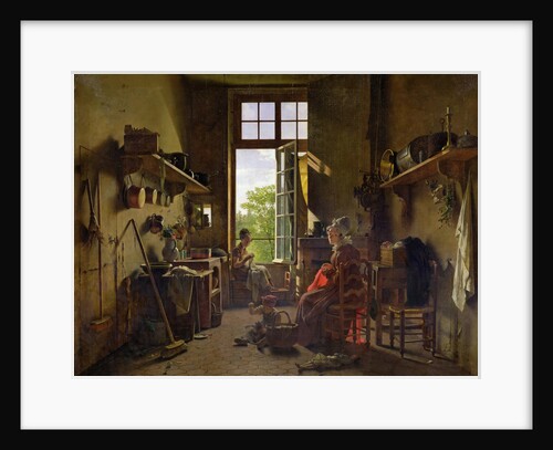 Kitchen Interior by Martin Drolling