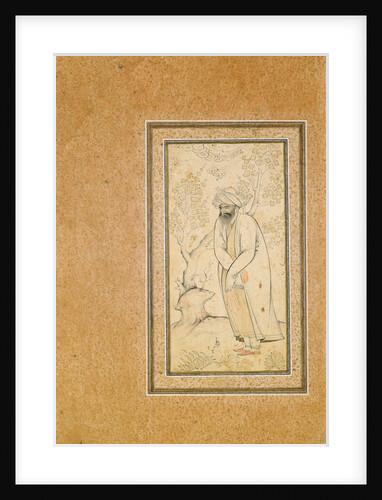 A Standing Dervish by Muhammad Muhsin