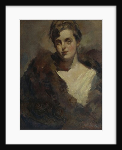 Portrait of the Opera singer Vera Dorofeyeva by Konstantin Alexeyevich Korovin