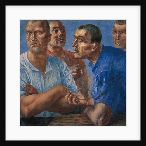 The Workers by Kuzma Sergeyevich Petrov-Vodkin