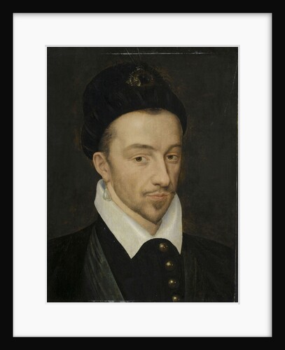 Portrait of Henry III of France by François Clouet