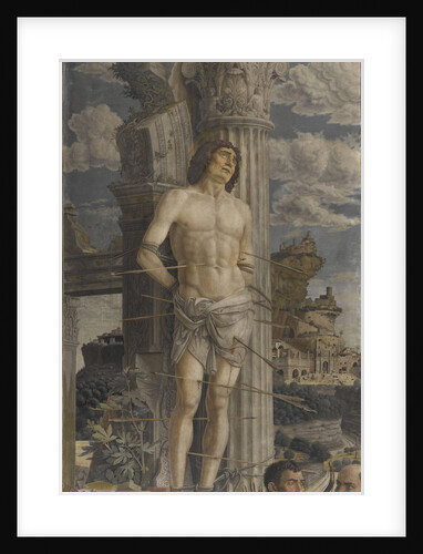 The Martyrdom of Saint Sebastian by Andrea Mantegna