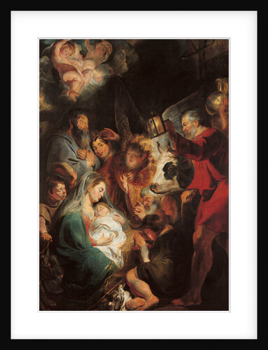 The Adoration of the Magi by Jacob Jordaens