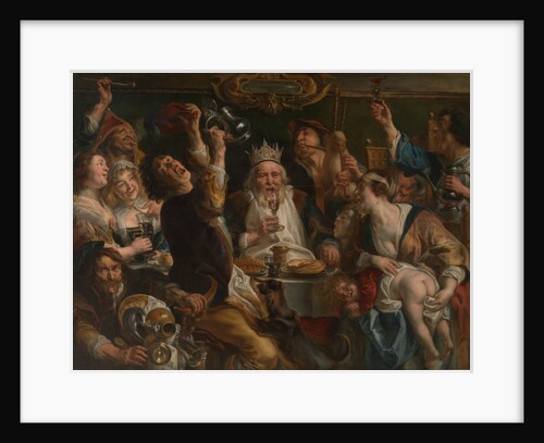 The King Drinks by Jacob Jordaens