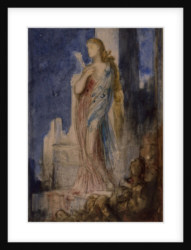 Helen on the Ramparts of Troy by Gustave Moreau