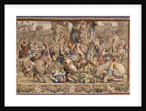 The Battle of Zama by Giulio Romano