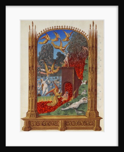The Purified Souls in Purgatory (Les Très Riches Heures du duc de Berry) by Limbourg brothers