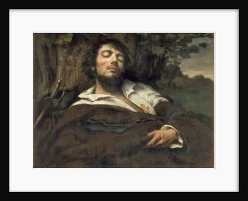 The Wounded Man (LHomme blessé) by Gustave Courbet