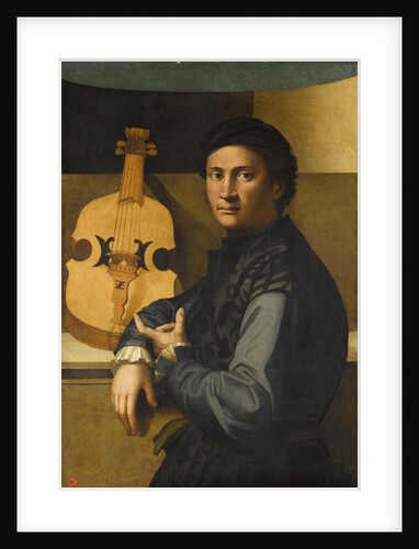 Portrait of a viola player by Paolo Zacchia the Elder
