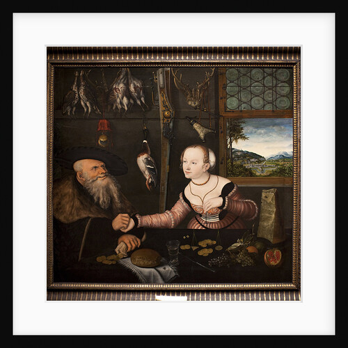 The Ill matched Couple by Lucas Cranach the Elder