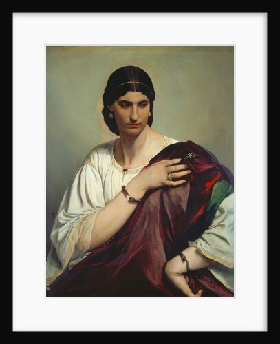 Portrait of a Roman Woman by Anselm Feuerbach