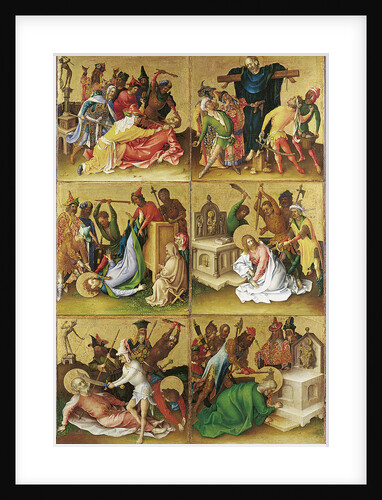 Martyrdom of the Apostles. Right panel by Stephan Lochner