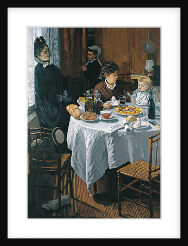 The Luncheon (Le Déjeuner) by Claude Monet