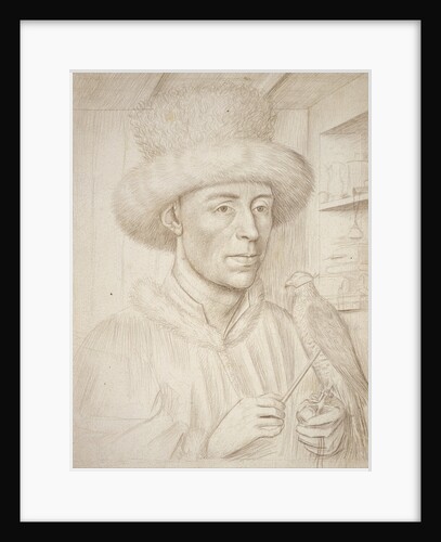 The Falconer by Petrut Christus