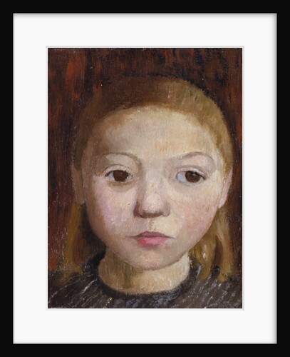Head of a Girl by Paula Modersohn-Becker