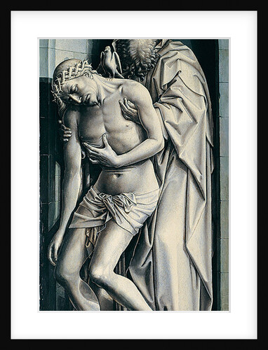 The Flémalle Panels: The Holy Trinity by Robert Campin