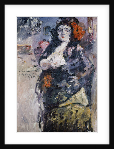 Carmencita (Portrait of Charlotte Berend-Corinth in Spanish Dress) by Lovis Corinth