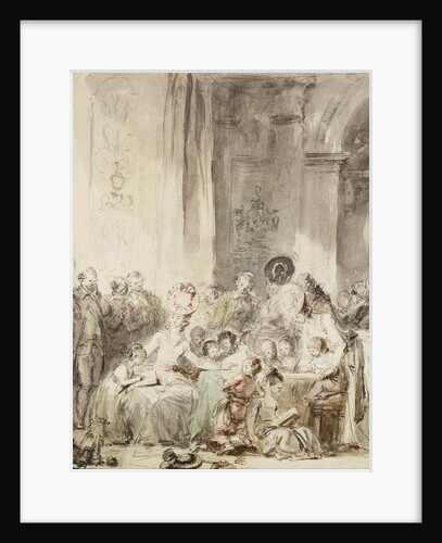 The Competition (Le concours) by Jean Honoré Fragonard