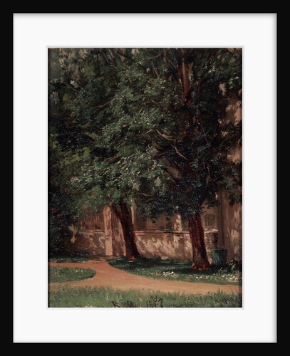 Near the Tretiakovs House by Vasili Maximovich Maximov