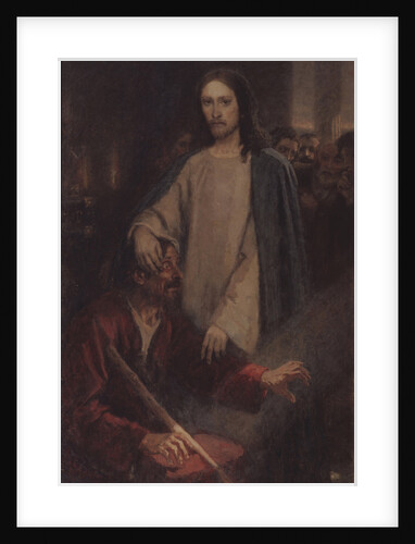 The Healing of the Blind Man of Jericho by Vasili Ivanovich Surikov