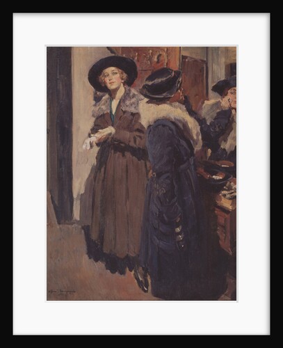 In an anteroom by Sergei Arsenyevich Vinogradov