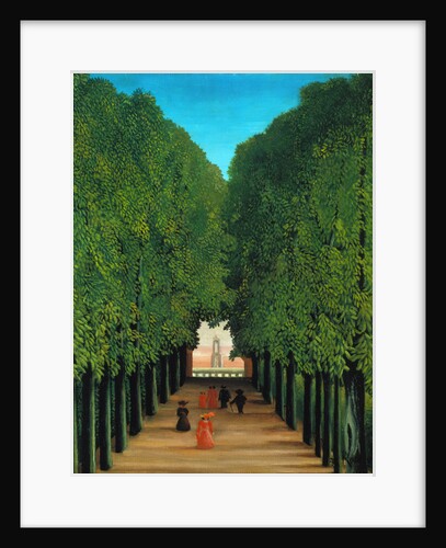 The Avenue in the Park at Saint Cloud by Henri Julien Félix Rousseau