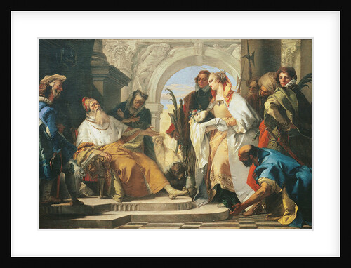 The Patron Saints of the Crotta Family by Giambattista Tiepolo