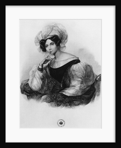 Portrait of Princess Zinaida Alexandrovna Volkonskaya by Anonymous