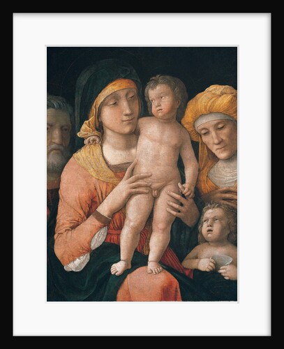 The Madonna and Child with Saints Joseph, Elizabeth, and John the Baptist by Andrea Mantegna