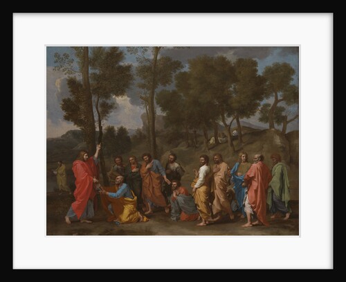 The Sacrament of Ordination (Christ presenting the Keys to Saint Peter) by Nicolas Poussin