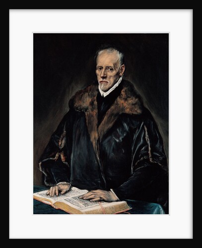Portrait of Dr. Francisco de Pisa by Dominico El Greco