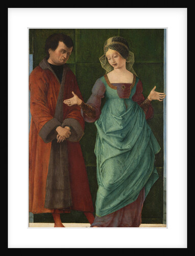 Portia and Brutus by Ercole de' Roberti